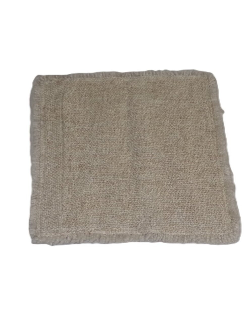 NEW Annie Selke BOUCLE Natural Indoor Outdoor Decorative Pillow Sham 20" x 20"